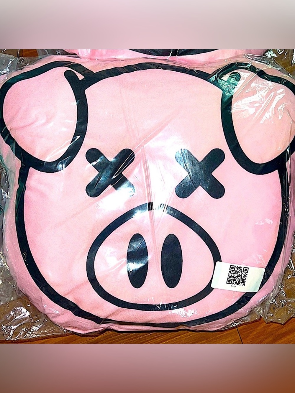 🎉🩷SALE🩷🎉 🆕🌿SHANE DAWSON: PINK Pig Head Pillow